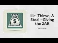 DDI 2024 - Lie, Thieve, & Steal (2AR) - Butler