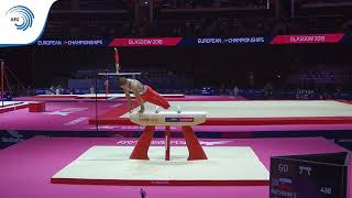 Slavomir MICHNAK (SVK) - 2018 Artistic Gymnastics Europeans, qualification pommel horse