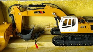 Unboxing Huina Excavator 1331 | RC Excavator Huina | RC JCB Unboxing