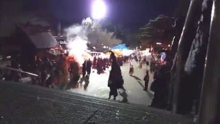 盛岡八幡宮 裸参り・どんと祭 2016 （タイムラプス） / 岩手県盛岡市