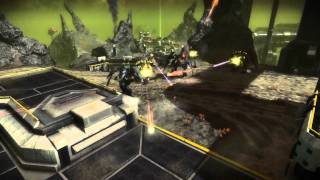 Starhawk Multiplayer Capture the Flag on Acid Sea - Gameplay video