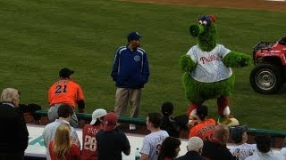 MIA@PHI: Olivo steals keys from the Phanatic