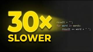 7 Python Mistakes Making Your Code 30× Slower (Fix Them Now)