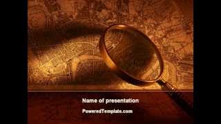 Location Map PowerPoint Template by PoweredTemplate.com