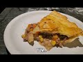 homemade ground beef pot pie. fantastic hearty comfort food dinner for the family 🍖🥕🌽