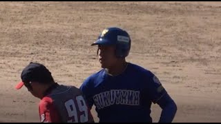 《中学硬式・新チーム》【圧倒的 存在感】　森生 巌 選手（福山シニア）  【ヒット打ったよ】《呉中央大会》