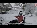 live snow vancouver winter storm walk in heavy snowfall in feb 2025