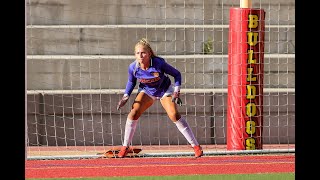 Kate Borgmeier 2022 Soccer Goalkeeper Saves/Highlights - State Tourney Semifinals Oct 2020  3:41 min