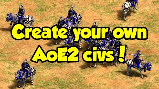 The AoE2 Civ Builder is back and better than ever!