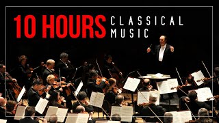 10 Hours Classical Music ★ Mozart ★ Beethoven ★ Bach ★ Vivaldi ★ Tchaikovsky ★ Brahms ★ Dvorak
