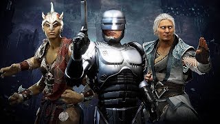 Mortal Kombat 11 - Robocop, Fujin & Sheeva Reveal Trailer (Aftermath DLC) @ 1440p (60ᶠᵖˢ) ✔