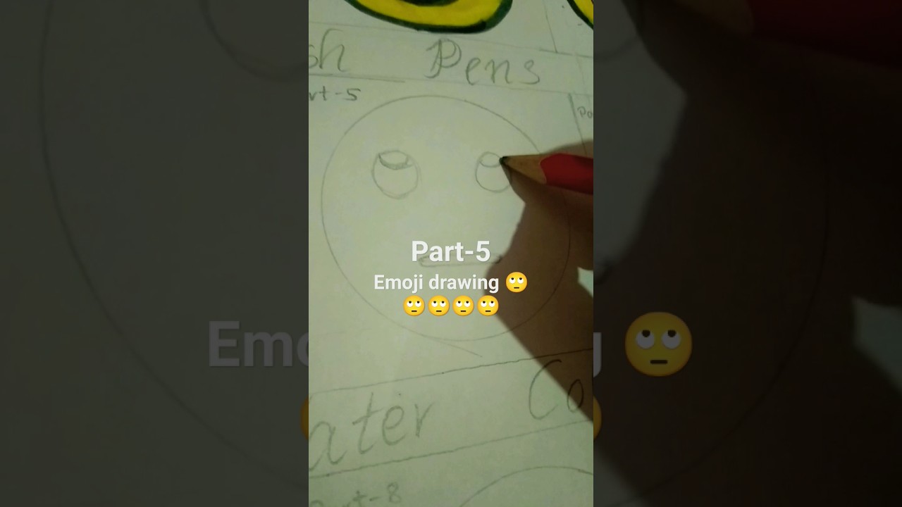 Emoji Drawing Challenge ёящдёящдёящд Part 5 Shorts Youtube