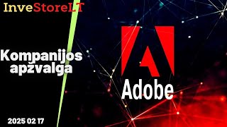 🎬 Adobe Inc (ADBE) apžvalga. JAV | Investavimas | Augimas | Akcija