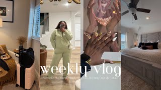 Vlog | Weekly Reset, Stop Comparing, Pack With Me, Fresh New Set, Last Min Errands + More