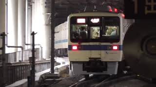 小田急電鉄　新宿駅発着映像