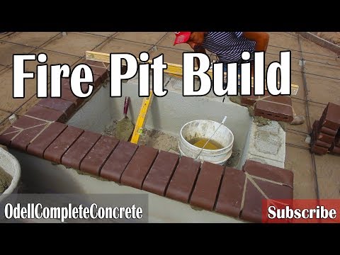 How to Build a Fire Pit With Concrete Patio DIY How to Build a Fire Pit With Concrete Patio DIY