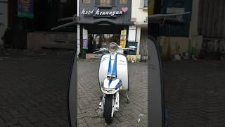 Biar kata udah tua juga kalo turun mesin mahal #lambretta