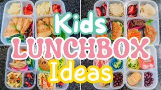 Kids School Lunchbox Ideas//4 delicious meals for your kids!