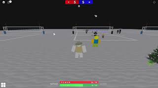 Skyball serve Roblox Volleyball 4.2