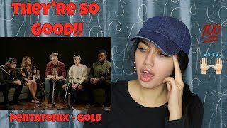 Gold – Pentatonix (Kiiara Cover) | REACTION