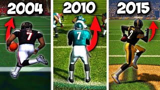 Scrambling for a 99 Yard Touchdown with MICHAEL VICK on EVERY Madden!