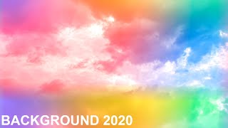 Colorful sky background video