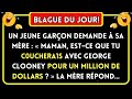 Blague Du Jour! 🤣 Un Jeune Garçon Demande… Blagues Drôles 🤣