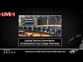 Judicial Service Commission Constitutional Court Judge Interviews