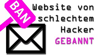 Email Abzocker verliert Website wegen mir KOMPLETT