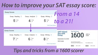 How I improved my SAT essay by 7 points: tips from a 1600 scorer