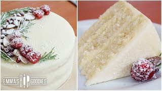 Almond White Cake Recipe - Amazingly Moist Cake