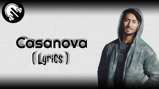 Tiger Shroff - Casanova | (Lyrics) | Lyrics by YO TUNEZ