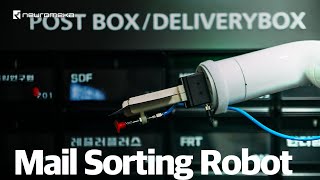 Demonstration of mail sorting robot