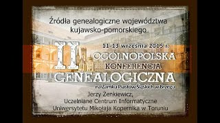 Źródła genealogiczne województwa kujawsko-pomorskiego - Brzeg 2015