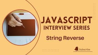 JS interview questions | string reverse in javascript | string reverse in javascript hindi