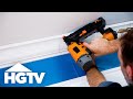 How to Install Crown Molding | HGTV