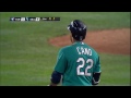 tor@sea cano blasts double off wall to plate ackley