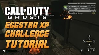 Call of Duty: Ghosts - NEMESIS EGGSTRA-XP CHALLENGE TUTORIAL - ALL EGG LOCATIONS
