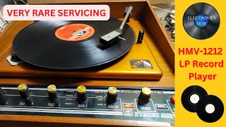 Very Rare Servicing Video Of Vintage HMV 1212 Stereo Record Player |With Customer Reviews|