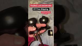 Keyless Lock is on sale, only $17