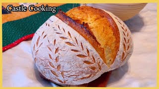 Best Classic Sourdough Boule / Best Beginners Sourdough Bread Recipe / 70% Hydration 천연발효빵