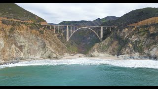 Big Sur 4K Drone Shot - Bixby Bridge Highway 1 | 4K