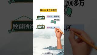 如果打你最好的朋友一巴掌就给你500万，你知道你要交多少个税吗？财税知识 老板 涨知识了