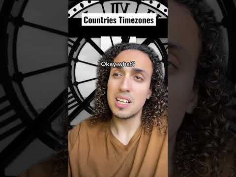 Which country has only one time zone?