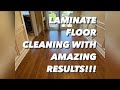 Amazing Laminate Floor Clean & Buff Results.