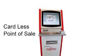 Fujitsu Cardless Point of Sale Kiosk using Palm Vein Biometrics for Payment