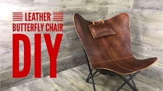 Leather Butteryfly Chair DIY