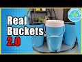 Self-Watering Real Buckets 2.0 for Cannabis Growers