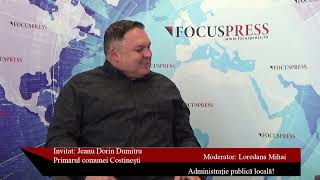 Focus Press -Interviu cu Jeanu Dorin Dumitru, primarul comunei Costinești