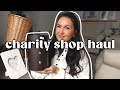 bargain charity shop haul (clothing & homeware, all under £5)